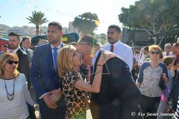 Procesión de la Inmaculada Concepción en Jinámar (Foto Francisco Javier Santana)
